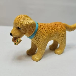 Barbie I Love Pets Dogs I Heart Pets Golden Retriever with Pizza Moving Head - Picture 1 of 7