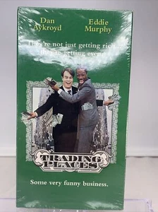 Sealed Vintage VHS Trading Places (1992) Eddie Murphy Dan Aykroyd Comedy VHS09 - Picture 1 of 6