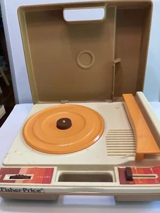 Vtg 1978 Fisher Price Record Player For Parts Or Repair Works Its Missing Needle - Picture 1 of 6