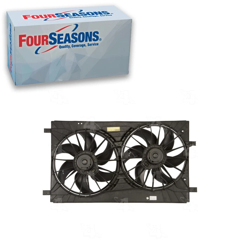 Conjunto de ventilador condensador y radiador doble 4 estaciones para Chrysler 200 2011-2014 Foto 1 de 4