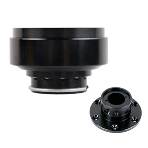 Black Quick Release Hud For SIMAGIC MOZA Simulator Steering Wheel Adapter - Picture 1 of 6