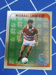 Football foil sticker #282 Michael Laudrup Denmark UEFA EURO England 1996 Merlin - Picture 1 of 2