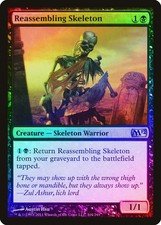 Reassembling Skeleton FOIL Magic 2012 / M12 PLD Black Uncommon CARD ABUGames