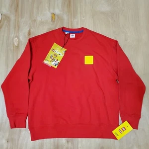 Levi's x Lego Crewneck Sweater Men's Sz L Relaxed Fit Sweatshirt Long Sleeve New - Picture 1 of 11