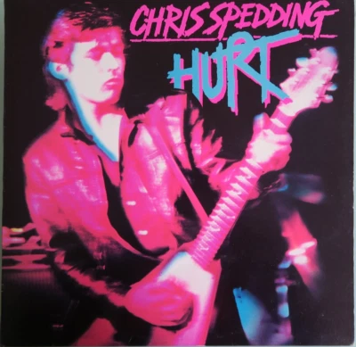 Chris Spedding Hurt Australia pressing 12'' vinyl Lp 1977 rare rock - Image 1 of 4