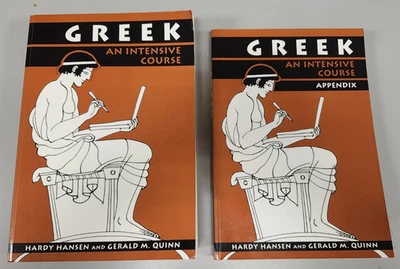 Greek: An Intensive Course with Appendix, Hansen & Quinn,  1992 2nd Rev Ed PB - Image 1 of 4