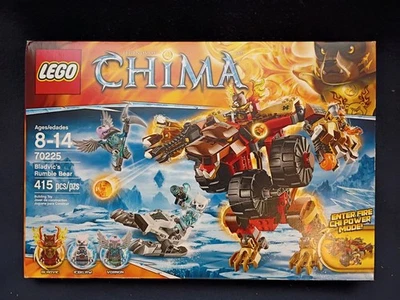 Lego 70225 Legends of Chima Bladvic's Rumble Bear совершенно новая запечатанная коробка! - Изображение 1 из 4