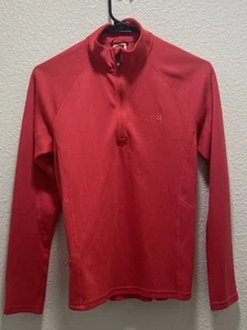 North Face POLARTEC Pullover MEDIUM Recycled Polyester Lightweight Running Base - Picture 1 of 12