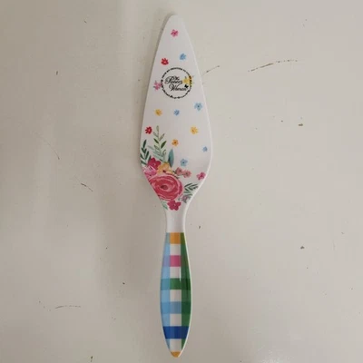 Pioneer женщина синий цветочный пирог торт сервер меламин 9,25» новый - Изображение 1 из 4