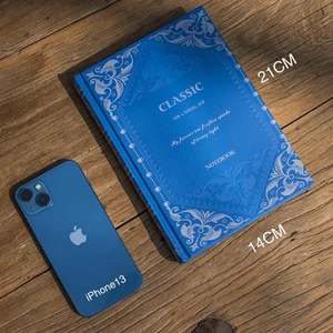 Thick Hard Cover Vintage Journal A5 Notebook Lined Paper Writing Diary 320 Pages - Picture 1 of 18
