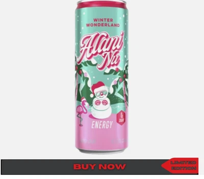 Estuche de 12 bebidas energéticas Alani Nu Winter Wonderland paquete de 12 FL oz Foto 1 de 2