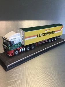 1/76 Eddie Stobart Daf XF Truck And Code 3 Lockwood Trailer  - Picture 1 of 6