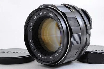 Pentax Super Takumar 55mm F1.8 MF Standard Lens For M42 Mount MINT From Japan - Image 1 of 4