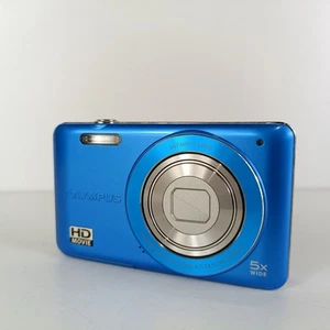 Olympus digital Camera Olympus Vg-120 Digital Camera 14.0megapixels Blue - Picture 1 of 14