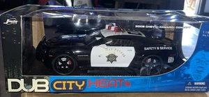 Chevy Camaro Concept Highway Patrol 2006 Jada Dub City Heat 1:18 Policía ¡RARO! - Imagen 1 de 4