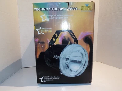 Chauvet Techno Strobe 2000S Light. Excellent Working Condition. 75w 1-20FPS - Image 1 of 4