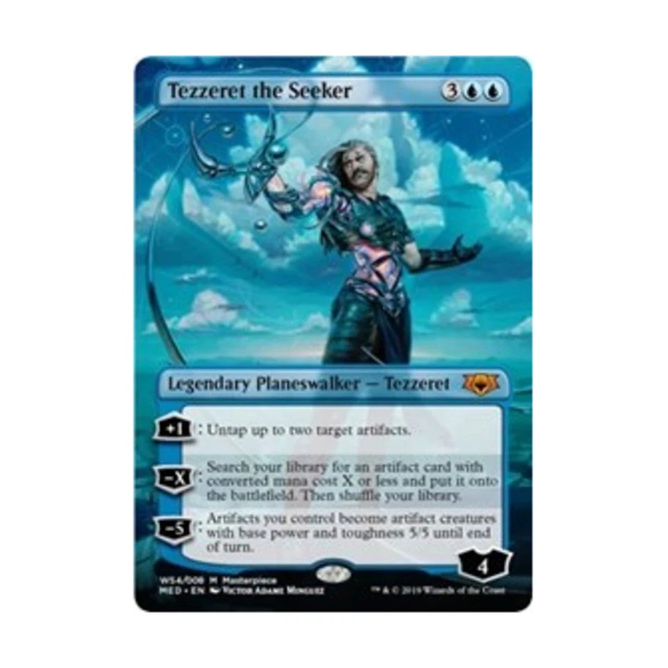 WOTC MtG War of the Spark: Mythic Edition Tezzeret the Seeker (MR) (Foil) NM - Image 1 of 1