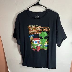 Alien T Shirt Mens XL Black - Picture 1 of 6