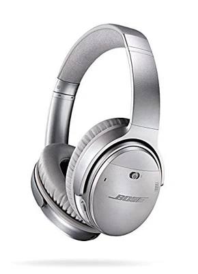 Bose QuietComfort 35 Wireless Noise Cancelling Headphones - Silver 759944-0020 - Image 1 of 4