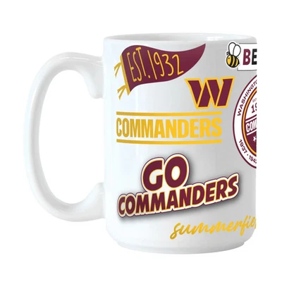 Washington Commanders Logo Brand NFL 15oz  Native Sublimated Mug - Image 1 of 2