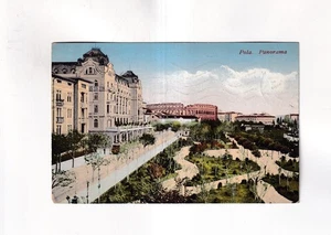 F4081) PULA Panorama - Parco Arena - 1910 - Foto 1 di 2
