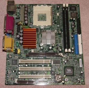 MSI MS-6390 SOCKET 462 2x DDR AGP 3x PCI mATX MAINBOARD - Bild 1 von 1
