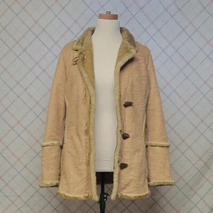 Skea Suede Winter Coat Ladies Size 12 - Picture 1 of 3