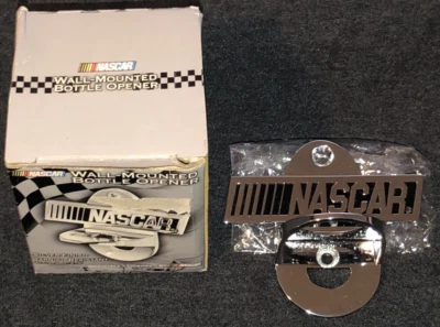 Abrebotellas Montado en la Pared Nascar De Colección Nunca Usado con Caja y Tornillos Foto 1 de 3