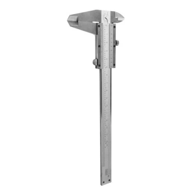 .001"/.02MM 6" Precision Vernier Caliper Graduation Thumb Lock Hardened SS Steel - Image 1 of 3