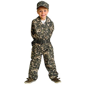 Aeromax Jr. Camouflage Suit With Cap and Belt Size 2/3 2 / 3 - Picture 1 of 1