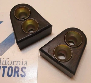 DOOR CENTERING WEDGE SET LEFT & RIGHT VOLKSWAGEN T1 BUG & SUPER BEETLE 1950-1979 - Picture 1 of 3