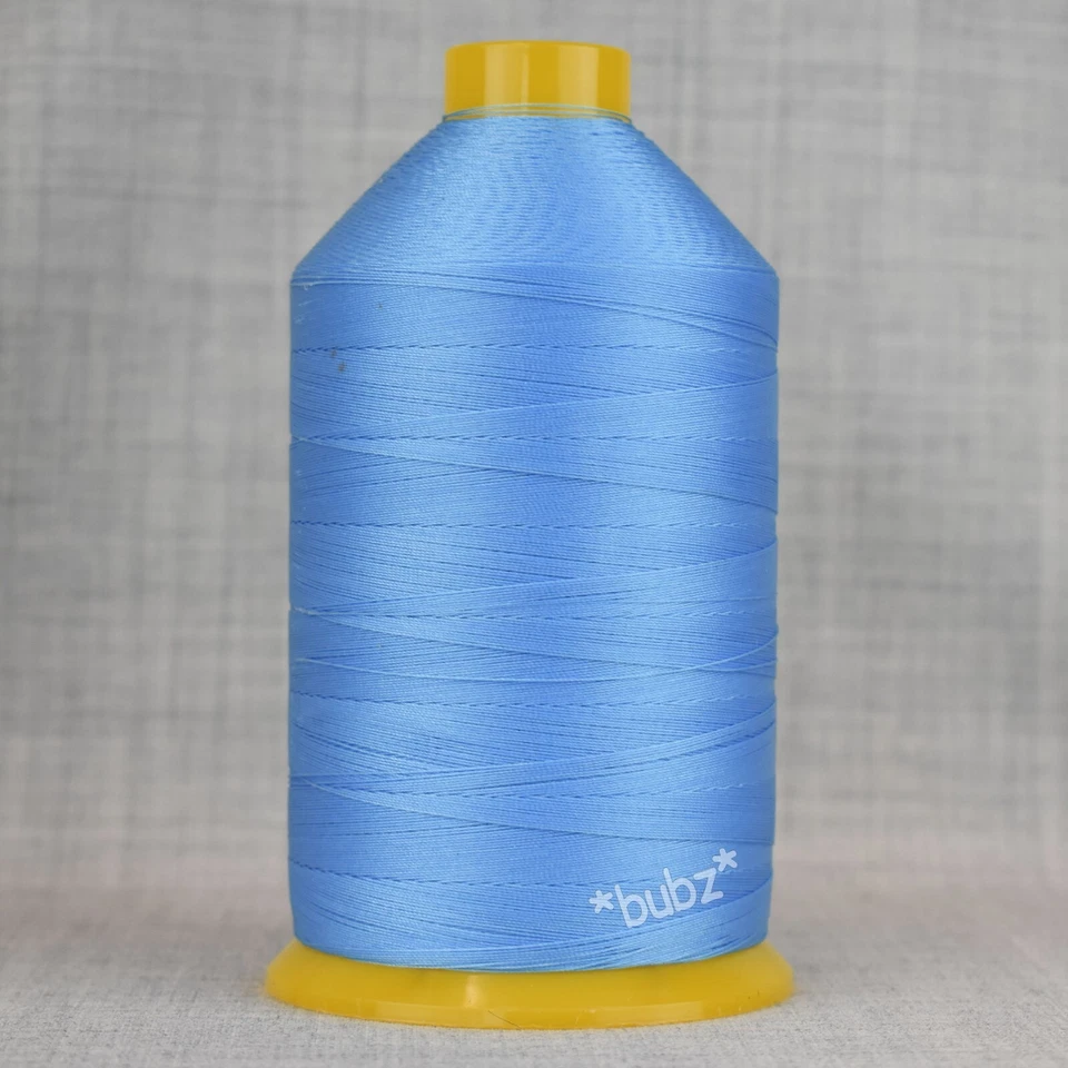 BONDED NYLON SEWING THREAD 40 TKT LARGE 3,500mtr SPOOL SKY BLUE 70 TEX 40s - Image 1 of 1