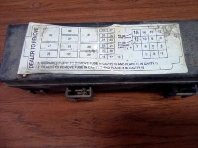 Fuse Box Engine Fits 00-04 GRAND CHEROKEE 394876 Foto 1 de 3