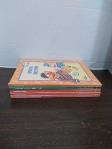 LOT OF 5 VINTAGE THE SESAME STREET BOOK CLUB HARDCOVER BOOKS 1980's - Picture 1 of 14