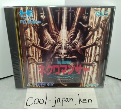 Necromancer PC Engine HuCARD Factory Sealed RPG Rare Japan TurboGrafx TG16 - Image 1 of 4