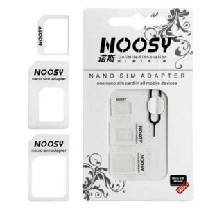 Nano SIM Card to MICRO Standard SIM Adapter converter SET For iPhone & Samsung - Picture 1 of 12