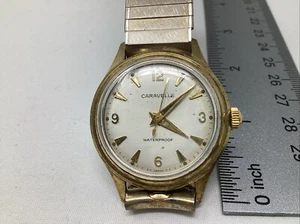 vintage caravelle automatic water resistant watch W#48 Running - Picture 1 of 9