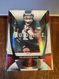 Brandon Gibson 2009 Certified New Generation Mirror Red Rookie RC #134 /250 - Picture 1 of 7