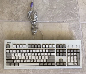Vintage Dell SK-8000 QuietKey Mechanical Computer Keyboard - Picture 1 of 9