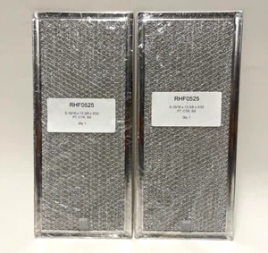2-PACK Grease Aluminum Filter for Whilrlpool 6802A 6802 Made in the USA - Picture 1 of 3