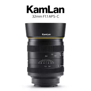 32mm F1.1 APS-C Manual Focus Large Aperture Lens For Panasonic M4/3 Mount Camera - Picture 1 of 9