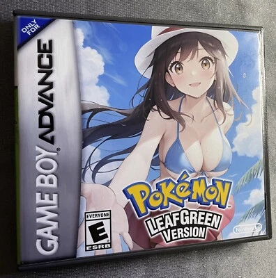 Pokémon LeafGreen Game Boy Advance DS Game Case Custom Cover Art - NO GAME INC - Image 1 of 3