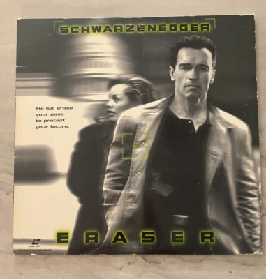 Eraser (Laserdisc, 1996) Schwarzenegger Vanessa Williams James Caan Foto 1 de 2