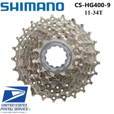 Shimano Alivio CS-HG400 Cassette 9 Speed 11-34t - Image 1 of 2