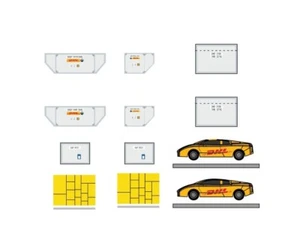 Cargo Container Set (DHL) Scale 1/400 Fantasywings UNLD-CG-4065 (E) - Picture 1 of 2