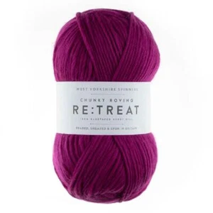 West Yorkshire Spinners ROVING RE TREAT Chunky Knitting Yarn Wool - 692 Bliss - Picture 1 of 2