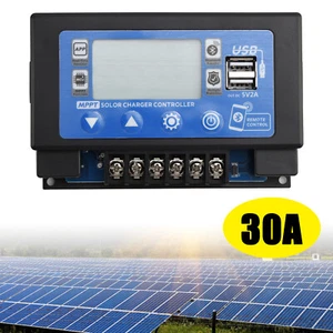 30A Embedded MPPT Solar Controller WIFI Bluetooth APP Intelligent Solar Control - Picture 1 of 14