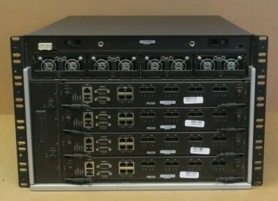 F5 Viprion-4 400-0001-10 Port Application/Load Balancing Switch 4x PB200 Modules - Image 1 of 3