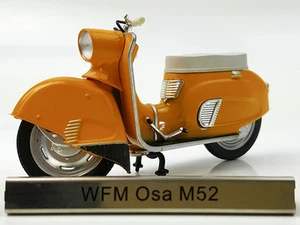 1/24 Atlas WFM Osa M52 Orange Motorcycle Model - Picture 1 of 4