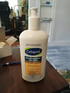 Cetaphil Body Wash, NEW Smoothing Relief Exfoliating Mildy - Picture 1 of 6